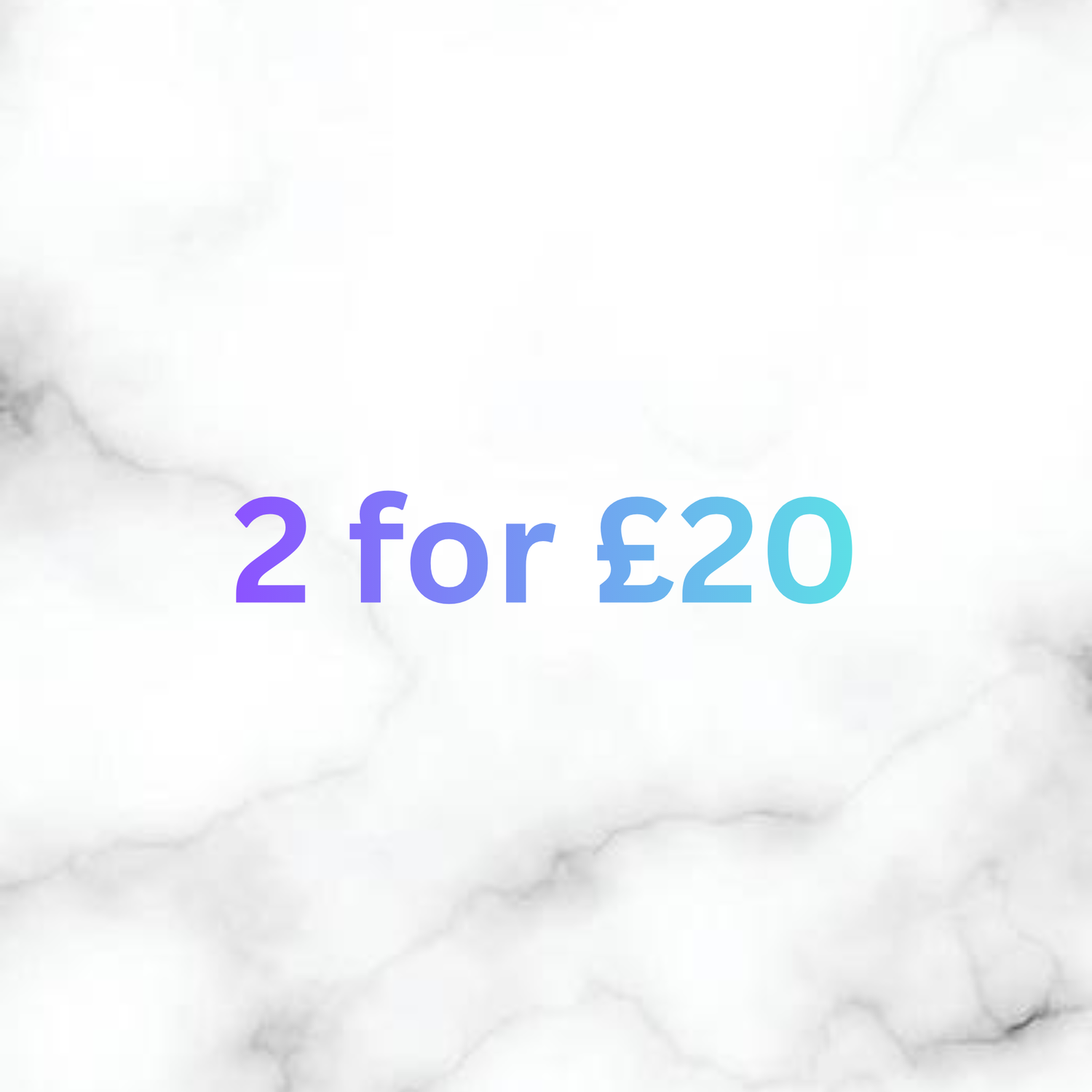 2 for £20