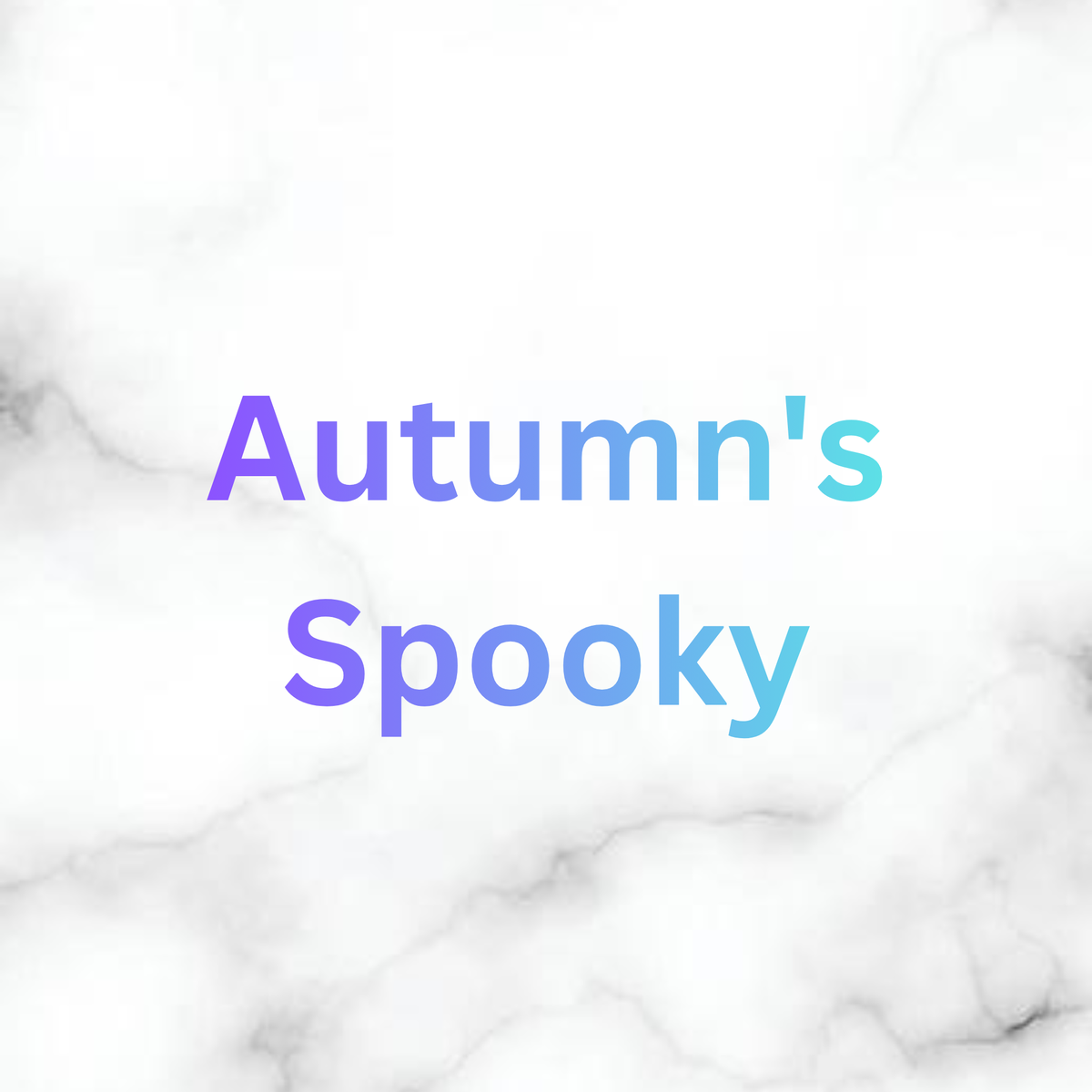 Autumn's Spooky