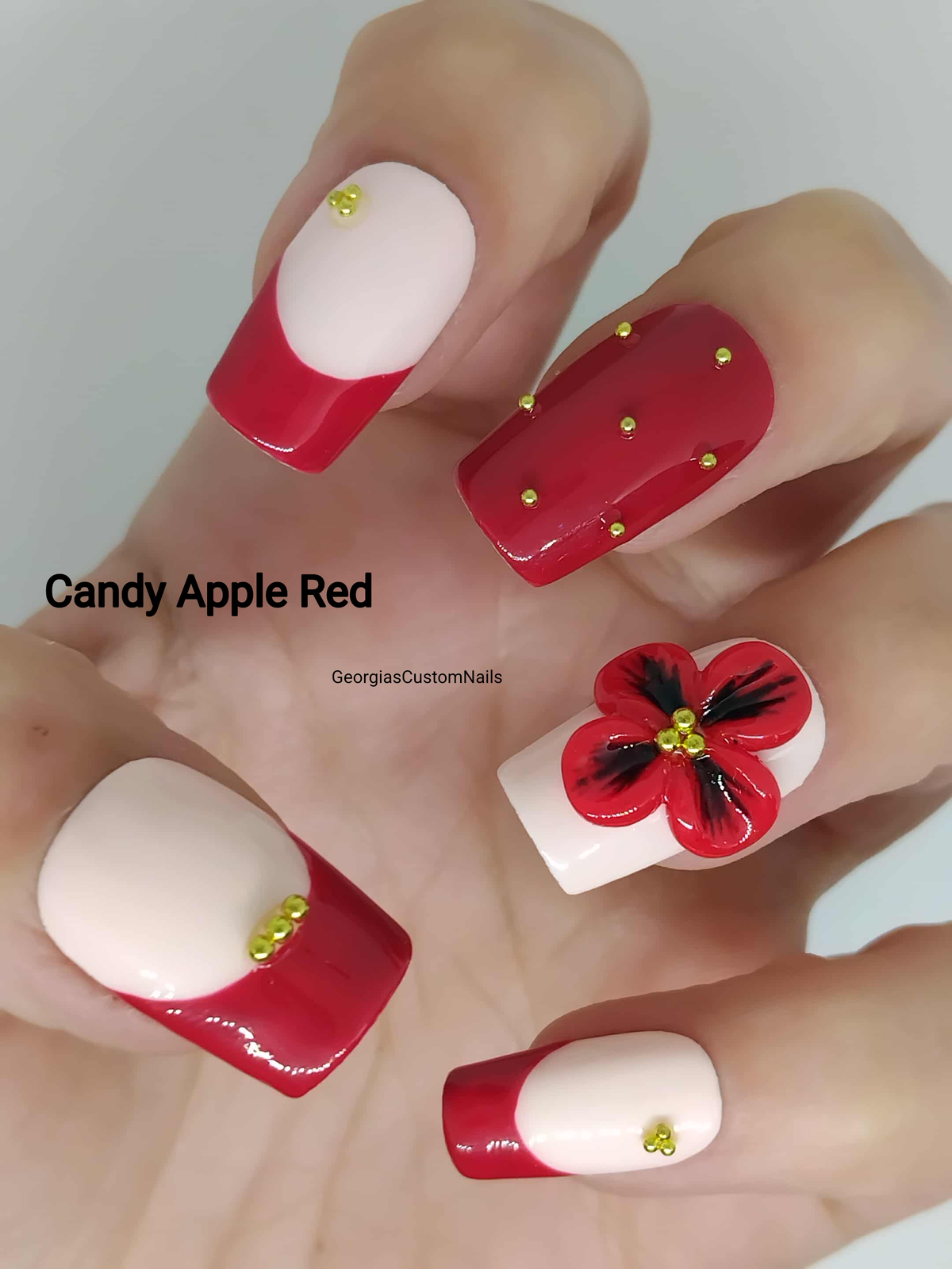 Candy Apple Red Flower