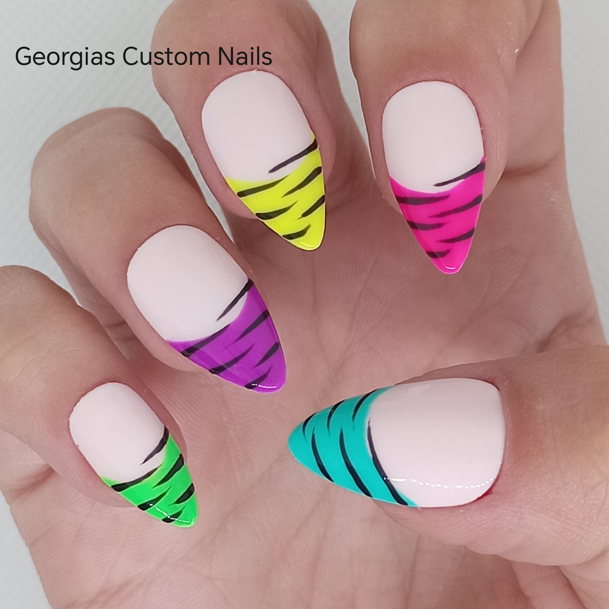 Zebra French Tip