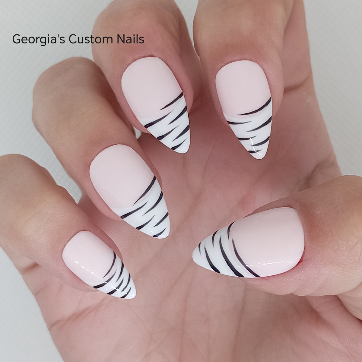 Zebra French Tip