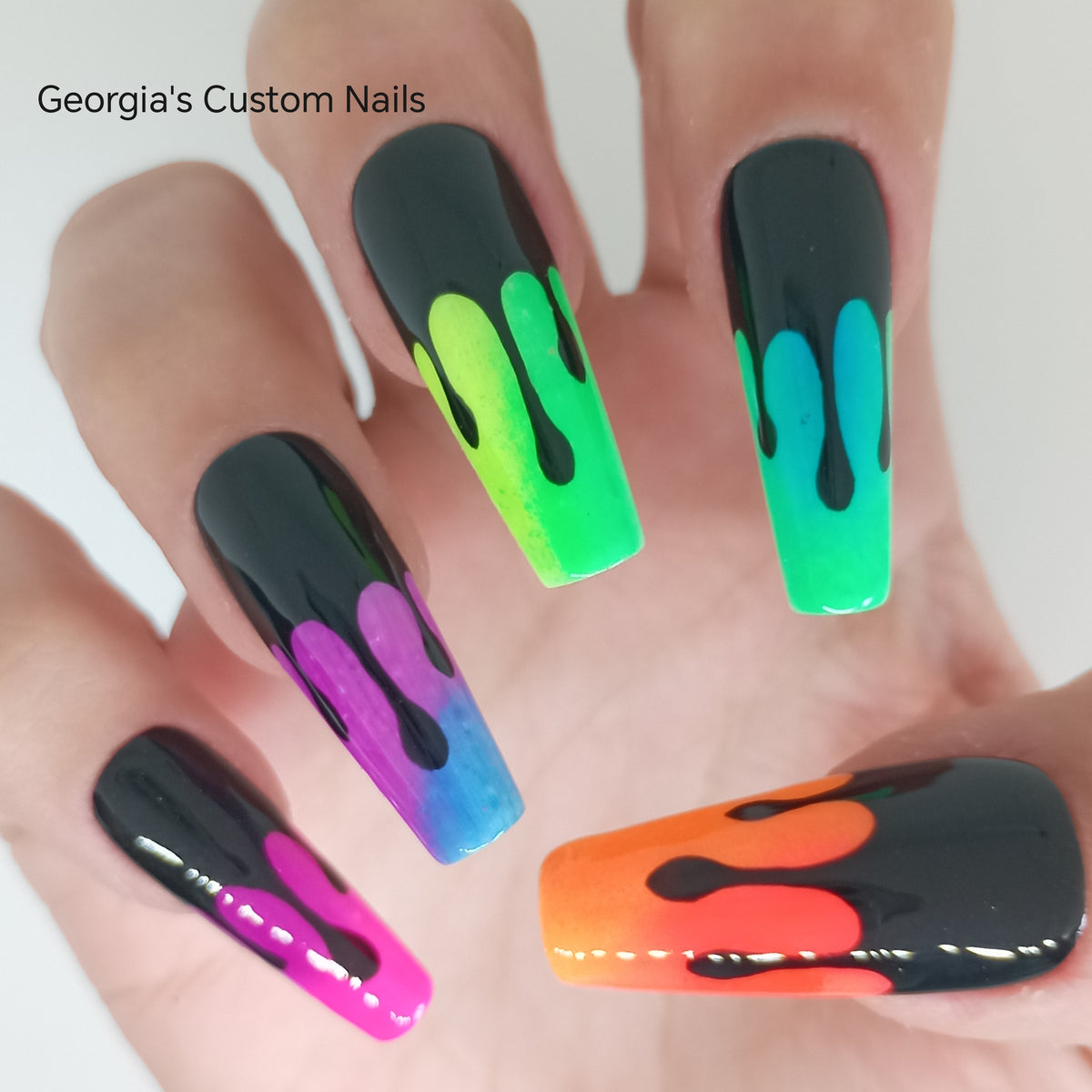 Rainbow Paint Drip
